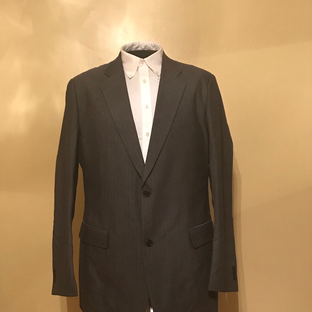 Liberty Blues 44 L (Tall) Men’s Gray Blazer